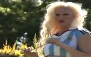 Elizabeth takes on cocks and cum covered