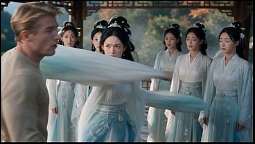 Senior brother training in China's mystical sect