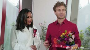 Hot Kinky MILF Kaylani Lei and Curly-Haired Handsome Dude