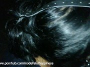 Spider gag public blowjob
