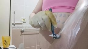 My Sissy Feminization Series 2026 - Shaving My Arms - Part 2