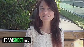 Bored Amateur Babe Deepthroats Big Latino Cock And Swallows Huge Load Of Cum