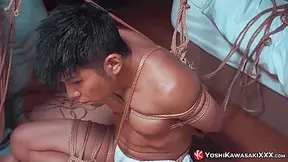 Shibari Master Encho Binds Up Asian Guy