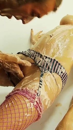 Cindy Behr Gets Covered and Fucked Hard in a Messy Chocolate Sex Scene