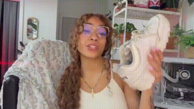 Hot Brat makes you Cum in Shoes- humiliation Joi