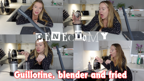 Penectomy: Guillotine blender and fried