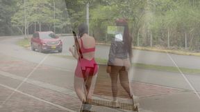 Yoga teacher Anitta Miller takes advantage of jeniferPlay's excitement