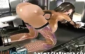 3D Fuck Machine Bangs Teen!