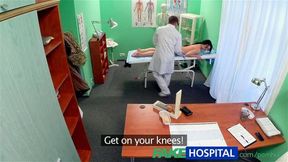 FakeHospital Sexy patient likes it from behind with her new doctor