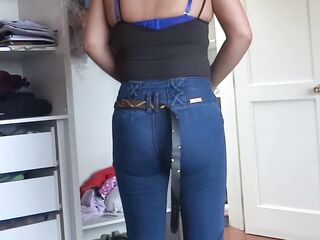 Stepson's allies wank looking at my booty and wanna screw me