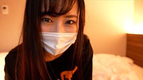 Japanese Cutie Masturbates Guy With Handjob & Facesitting, Simultaneously Getting Pounded