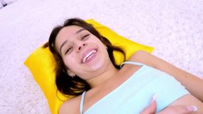 Experience the ultimate compilation of stunning teen babes giving the best POV handjobs and swallowing cumshots