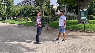 FRENCH BAD BOY TOP WITH BIG DICK FUCKING ROW BOTTOM