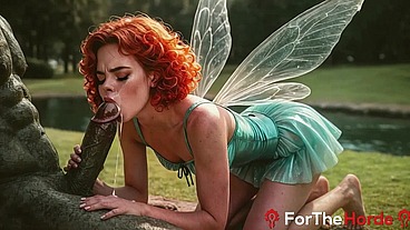 Everyone asks the fairy godmother for help, but Orc asks her sexy daughter [AI]