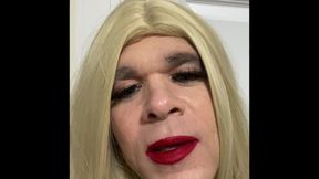 Crossdresser Talking to Stepdaddy Ans a CD Trying to Really Get Them to Come Over and Play, Make Our, Suck Cock, Lick Asshole