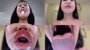 Remi Natsume - Smell of Her Erotic Long Tongue and Spit Part 1 - MOV 1080p