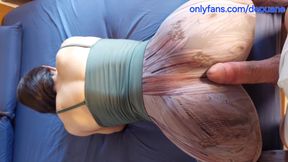 Hot Assjob with Sexy Wife