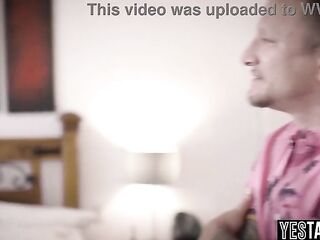 Big jock lustful mature neighbor anal fucks tiny redhead teen hardcore