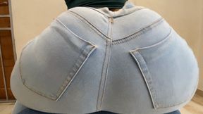 FARTS IN JEANS AFTER STUFFING MY FACE WITH BBQ CHICKEN PIZZA!