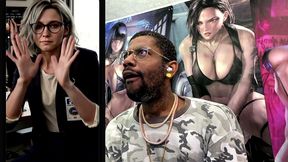 resident evil 9 requiem’s tight white pussy grace gets caught watching porn and now she gets ass fucked, ai generated