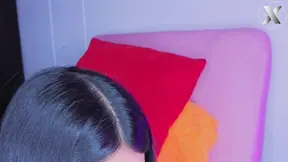 Rough and merciless lovers engage in footplay