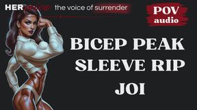 Bicep Peak Sleeve Rip JOI