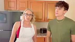 Parker Ambrose And Double Stuffed - Stepmom Gets On Thanksgiving
