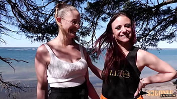 Two horny&#x1F975; broads gang-bang Arianna in a sleazy anal&#x1F44C; FFH freak show