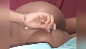 Hot teen girl homemade rough anal solo