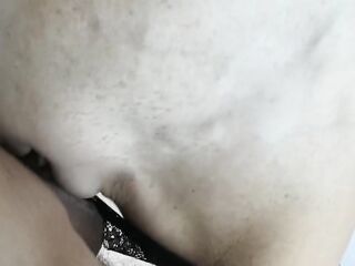 Boss cums in my pants after standing sex in the office