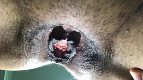 Selfie Gaping My Pussy