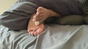 My freak foot fan worships my feet