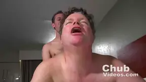 Daddy Fills Twink's Ass In Hot Amateur Gay Anal Action