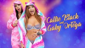 Watch mystery Callie Black and Gaby Ortega's porn