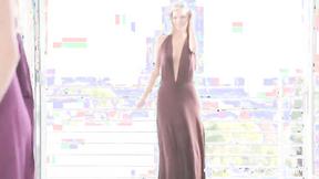 ”Blonde naughty BFFs tasting huge black dick on casting”