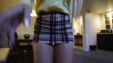 Bimbo Teacher Stuffs Her Big Fake Tits Down Her Student's Throat Until He Chokes