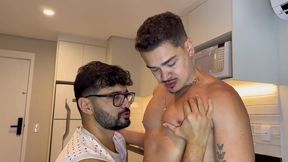 marcos goiano - enrabado carinha da pica grossa - sexo gay com dotadao fodendo rabo quente - passivo levando pica do cara da academia