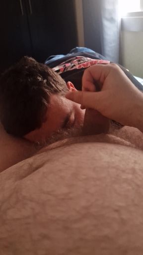 Sucking a Fat Stepdad's Thick Cock.