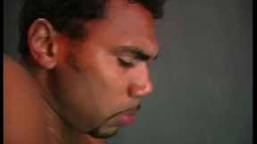 the black guy spanks her then fucks her ass properly