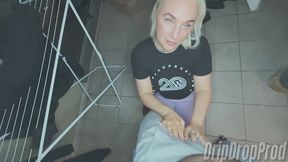 kim cums enjoying sucking you when she is told!!