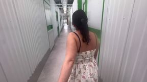 Let me fuck fast in the camp before going home