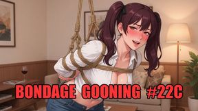 Bondage Gooning #22C: Leather Mistress Bondage Trance (Animated, Music)