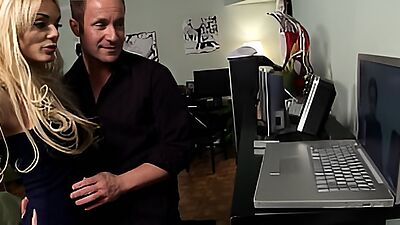 Fit Big Tits Blonde MILF seduce Big White Cock Boy next door to Cheating Fuck