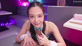 Even After Getting Facials, The Pin-saro Bunny Always Smiles And Responds Divinely With A Follow-up Blowjob. Nene Yoshitaka