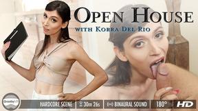 ”Grooby VR - Korra Del Rio in Open House”