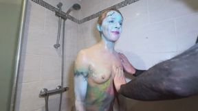 Jack and sally in the shower