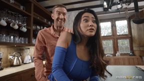 Brother Bangs The Bride-To-Be: Danny D Drills Petite Brunette Hoe Rae Lil Black part 2