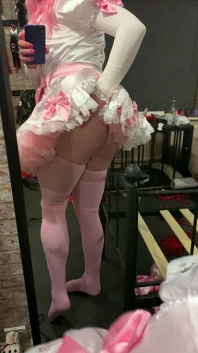 Sissy - Sissy Staci posing after being used