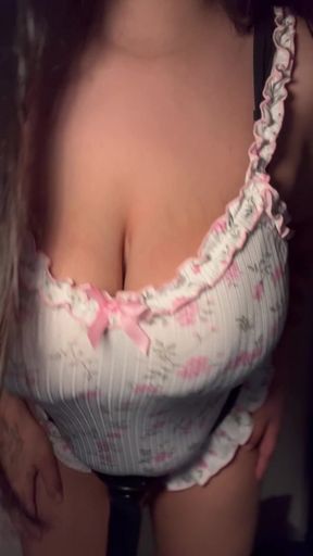 Hot wife uses strap-on for pegging fun
