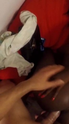 Real Homemade Amateur Sextape Between Ebony Hottie and European Tourist!